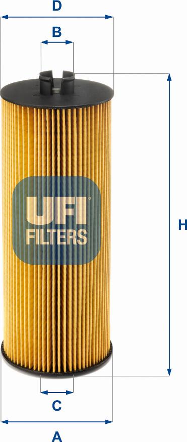 UFI 25.036.00 - Oil Filter autospares.lv