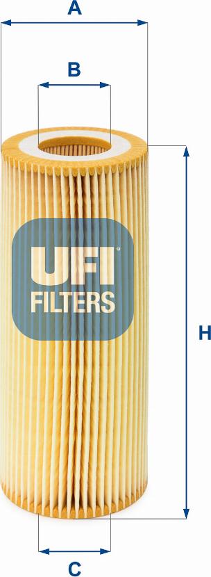 UFI 25.021.00 - Oil Filter autospares.lv