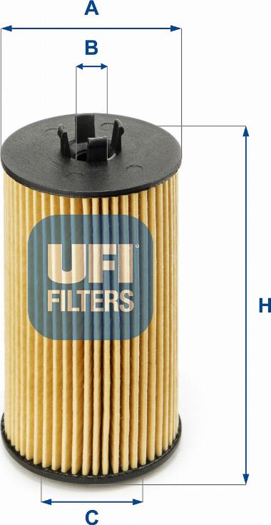 UFI 25.199.00 - Oil Filter autospares.lv