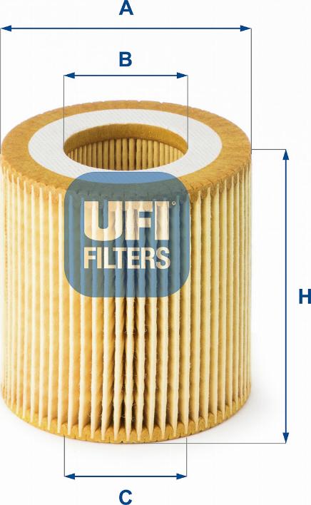 UFI 25.191.00 - Oil Filter autospares.lv