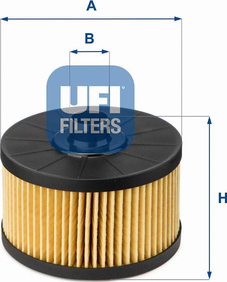 UFI 25.145.00 - Oil Filter autospares.lv