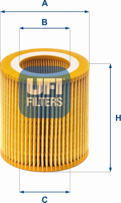 UFI 25.171.00 - Oil Filter autospares.lv