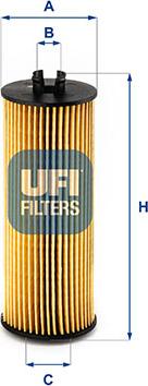 UFI 25.248.00 - Oil Filter autospares.lv