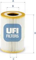 UFI 25.247.00 - Oil Filter autospares.lv