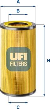 UFI 25.234.00 - Oil Filter autospares.lv