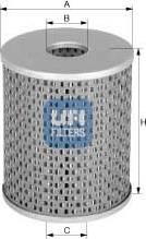 UFI 26.648.00 - Fuel filter autospares.lv