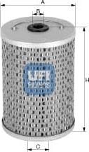 UFI 26.618.00 - Fuel filter autospares.lv