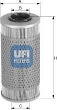 UFI 26.689.00 - Fuel filter autospares.lv