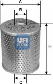 UFI 26.623.00 - Fuel filter autospares.lv