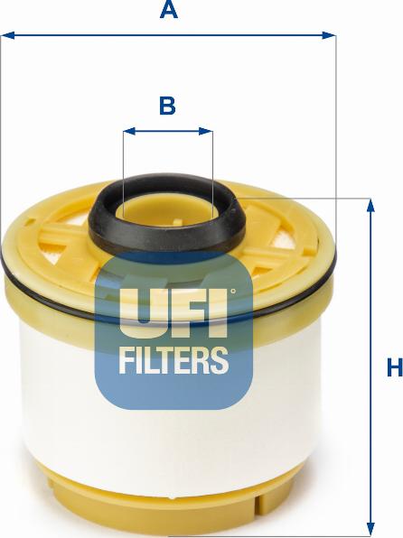 UFI 26.045.00 - Fuel filter autospares.lv