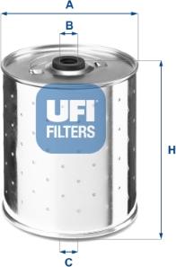 UFI 20.012.00 - Oil Filter autospares.lv