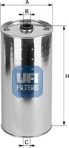 UFI 20.016.00 - Oil Filter autospares.lv