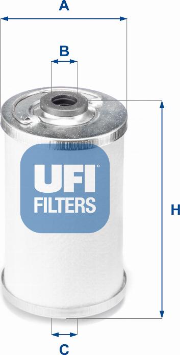UFI 21.050.00 - Fuel filter autospares.lv