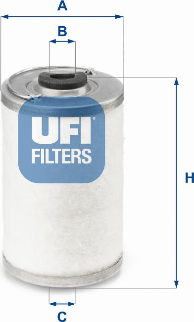 UFI 21.061.00 - Fuel filter autospares.lv