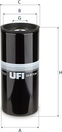 UFI 23.411.00 - Oil Filter autospares.lv