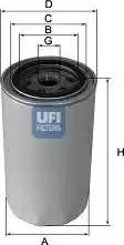 UFI 23.252.00 - Oil Filter autospares.lv