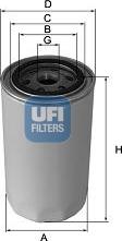 UFI 24.372.00 - Fuel filter autospares.lv