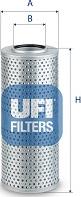 UFI 22.047.00 - Filter, operating hydraulics autospares.lv