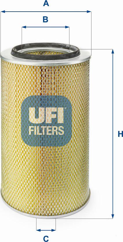 UFI 27.462.00 - Air Filter, engine autospares.lv