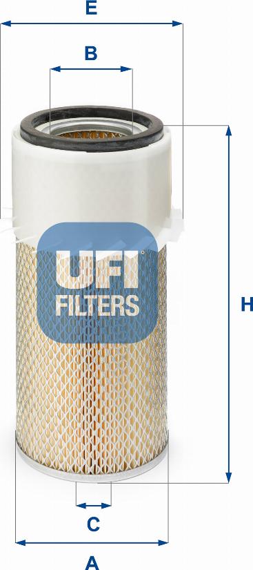 UFI 27.920.00 - Air Filter, engine autospares.lv
