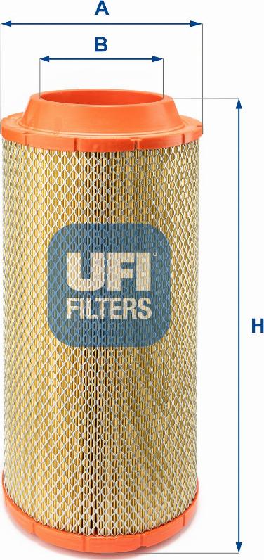 UFI 27.506.00 - Air Filter, engine autospares.lv