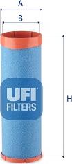 UFI 27.511.00 - Secondary Air Filter autospares.lv