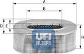 UFI 27.580.00 - Air Filter, engine autospares.lv