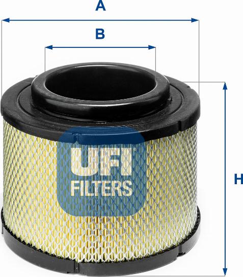 UFI 27.691.00 - Air Filter, engine autospares.lv