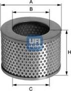 UFI 27.A14.00 - Air Filter, engine autospares.lv