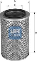 UFI 27.277.00 - Air Filter, engine autospares.lv
