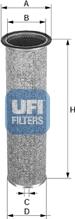 UFI 27.043.00 - Air Filter, engine autospares.lv