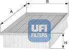 UFI 30.057.00 - Air Filter, engine autospares.lv