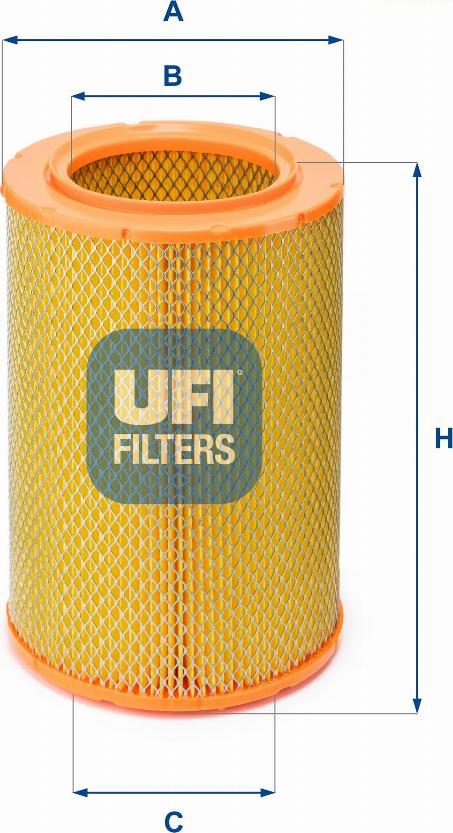 UFI 27.081.00 - Air Filter, engine autospares.lv