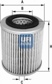 UFI 27.169.00 - Air Filter, engine autospares.lv