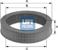 UFI 27.156.00 - Air Filter, engine autospares.lv