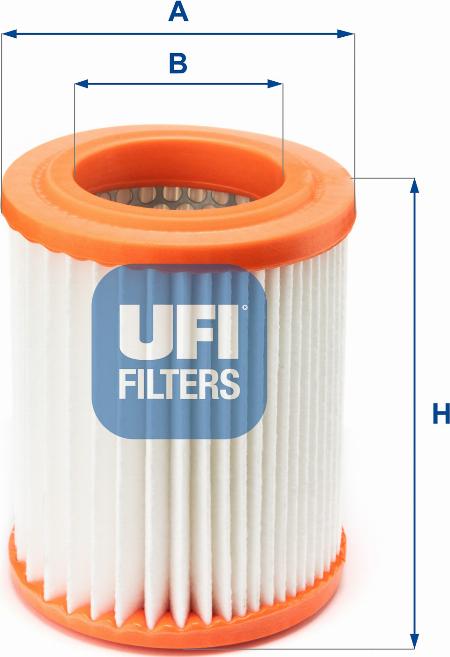 UFI 27.345.00 - Air Filter, engine autospares.lv