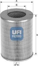 UFI 27.235.00 - Air Filter, engine autospares.lv