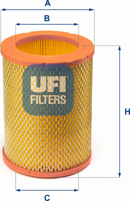 UFI 27.731.00 - Air Filter, engine autospares.lv