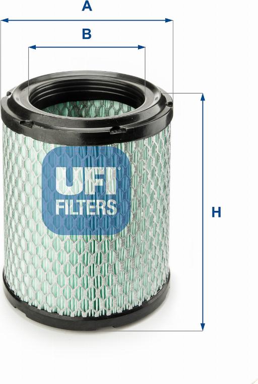 UFI 27.C09.00 - Air Filter, engine autospares.lv