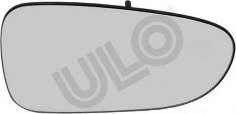 ULO 3060022 - Mirror Glass, outside mirror autospares.lv