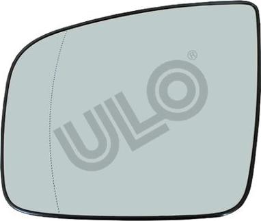ULO 3121201 - Mirror Glass, outside mirror autospares.lv