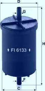 Unico Filter FI 5163 - Fuel filter autospares.lv