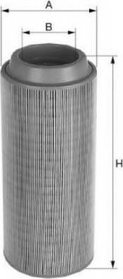 Uniflux Filters XA1854 - Air Filter, engine autospares.lv