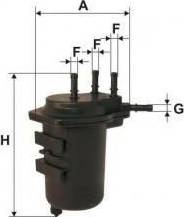 Uniflux Filters XN135 - Fuel filter autospares.lv