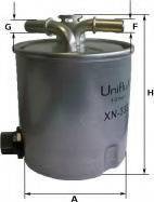 Uniflux Filters XN333 - Fuel filter autospares.lv
