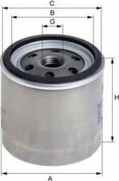 Uniflux Filters XN3 - Fuel filter autospares.lv