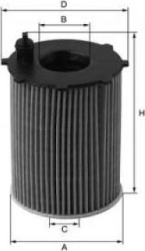 Uniflux Filters XOE66 - Oil Filter autospares.lv