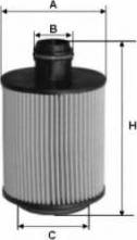 Uniflux Filters XOE61 - Oil Filter autospares.lv