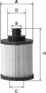 Uniflux Filters XOE31 - Oil Filter autospares.lv