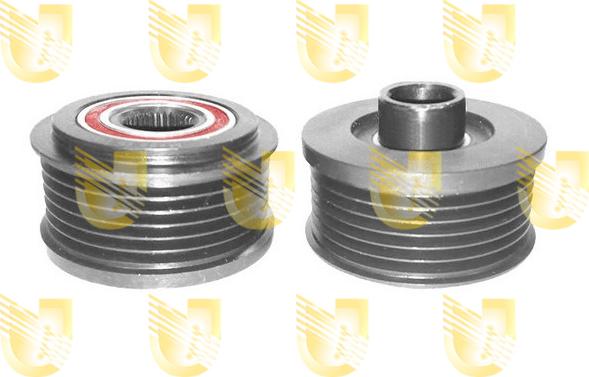 Unigom 432051 - Pulley, alternator, freewheel clutch autospares.lv